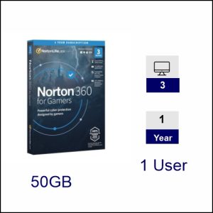 Norton 360 For Gamers 50gb 1 User 3 Device 1 Year