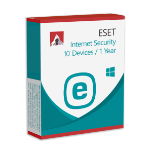 ESET Internet Security 10 Devices 1 Year